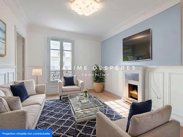 Appartement 3 pièces 61 m²