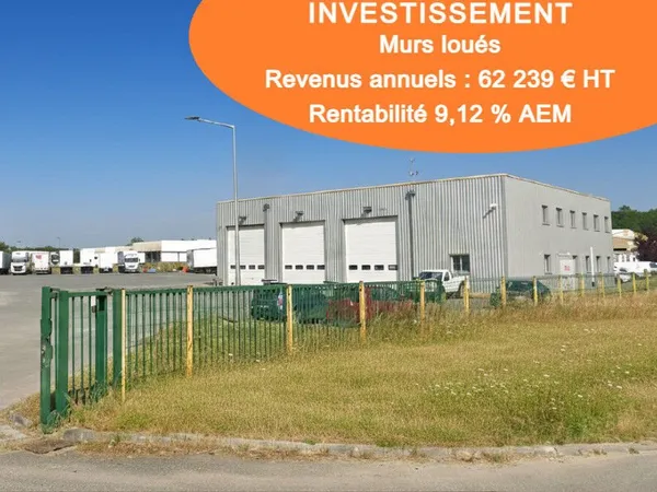 Local professionnel loué pour investissement