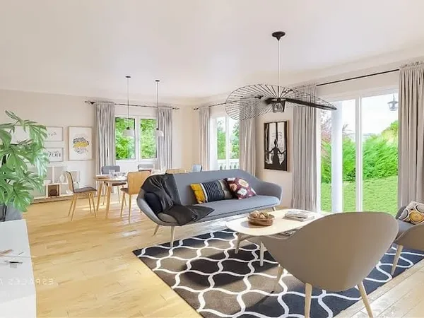 Appartement 4 pièces 95 m²