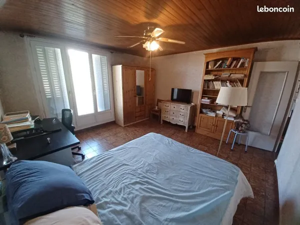 1 chambre meublée à louer en colocation FEMININE dans un appartement T4 meublé de 68 m2 à St Martin 