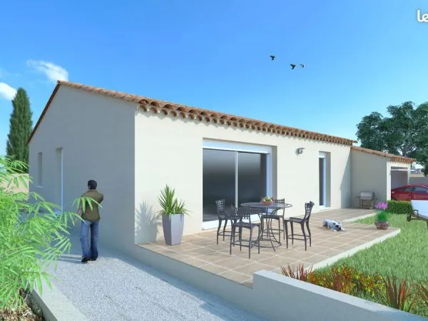 Noves - Maison 83 m², garage 16 m² à 287 900 - Terrain 599 m²
