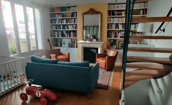 Maison 105m2 Paris 18 - Calme absolu