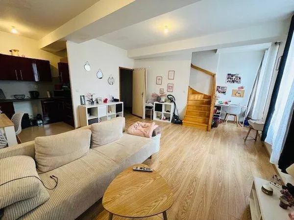 Duplex 1 pièce 57 m²