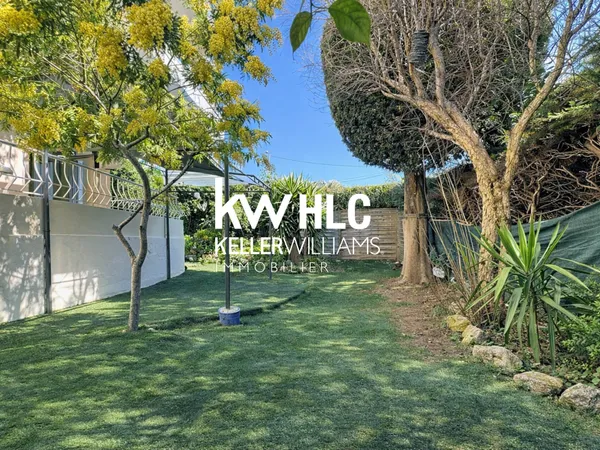 JUAN La Colle - CALME - 3P REZ DE JARDIN 105M2 - PARKING - PROCH