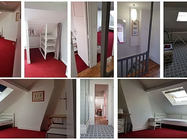 Location - 1 belle chambre pour 1 étudiante - étage 47m² - LILLE QUARTIER SAINT MICHEL