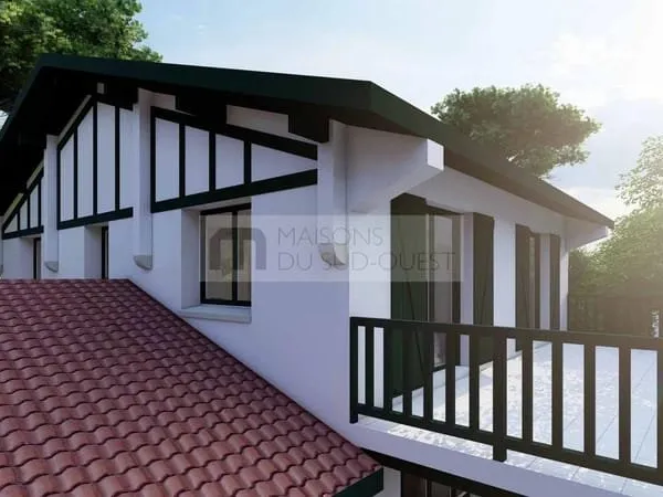 Appartement en duplex de 83 m 2 neuf avec terrasse au sud,