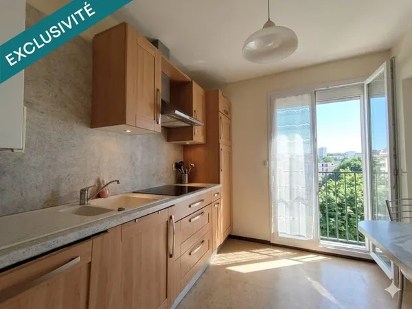 T3 · 77 m² · Perpignan  Moulin à Vent - 2 balcons · Cave privative · Chauffage individuel gaz