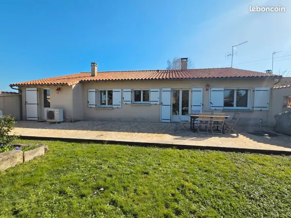 Pavillon de plain pied