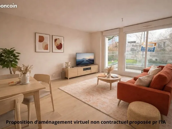 Appartement 3 pièces 58 m²