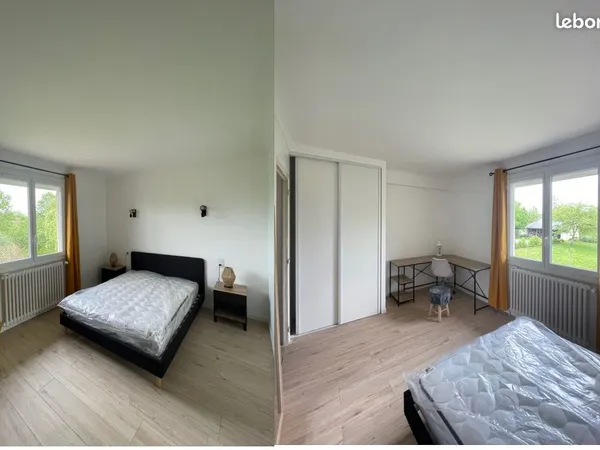 Colocation étudiante meublée 4 chambres - Maison 111 m² - Rodez