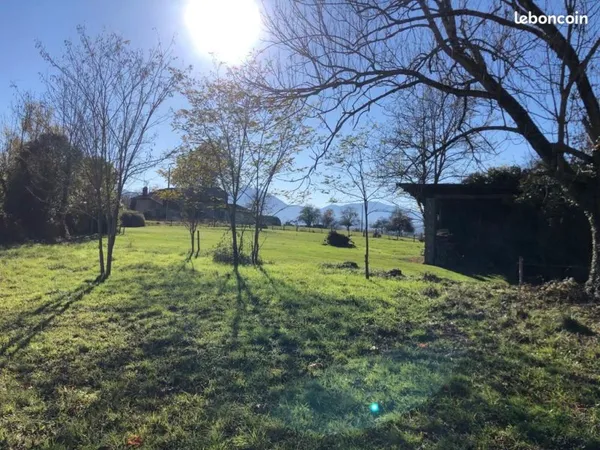 A Vendre : Magnifique terrain constructible de 2 632 m² à Ganties (31160) - Divisible (2 lots) Prix 