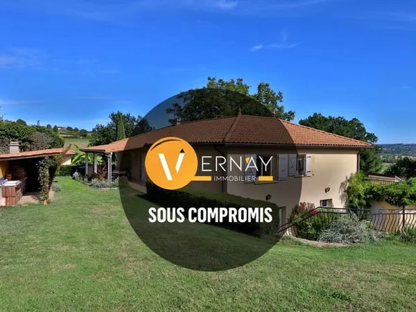 Maison Type 6 - 185,24 m2 habitables - 5 chambres - Terrain