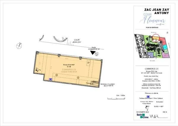 Boutique 90 m²