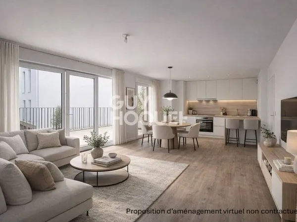 Appartement 4 pièces 84 m²