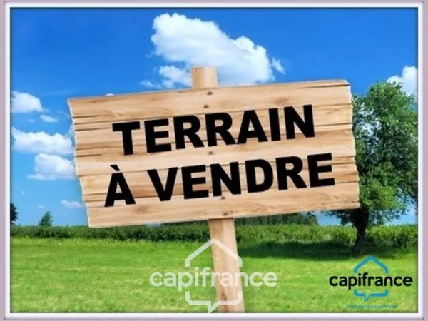 Terrain constructible à vendre de 621 m² Champigny-En-Rochereau (86) Hors lotissement