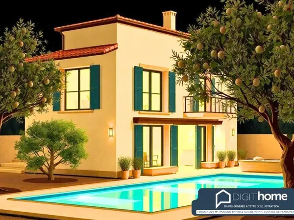 Terrain en individuel 325 m²