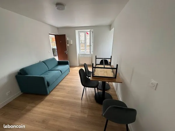 Location appartement F2 (N1) meublé Rdc G