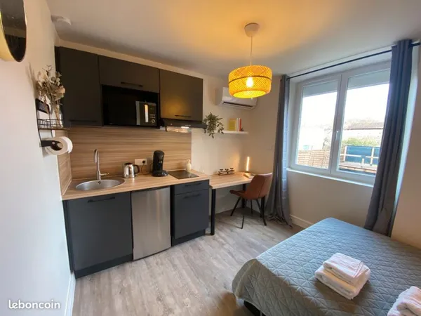 Studio 19m2 meublé climatisé