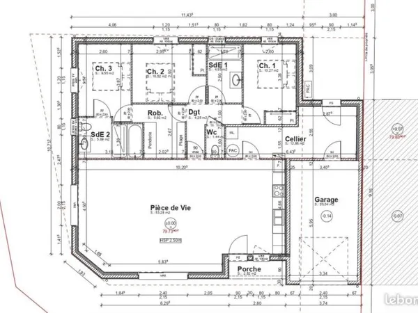 Maison 4 pièces 118 m²