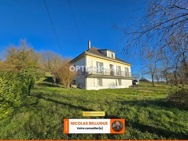 Maison 3 chambres proche d'Eymet - Vue dégagée