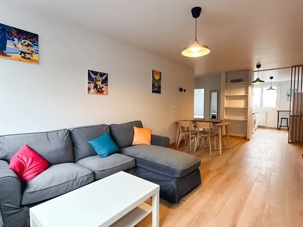 Colocation 3 personnes appartement 80m2