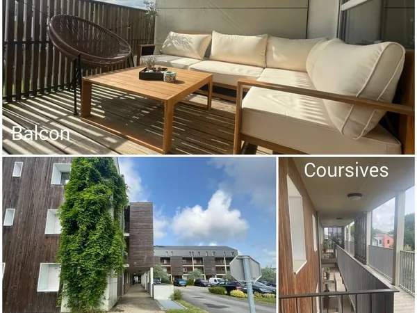 Appartement T2 50m2 meublé à louer à Bruz proche Ker Lann