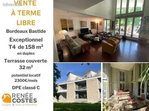 Duplex 4 pièces 158 m²