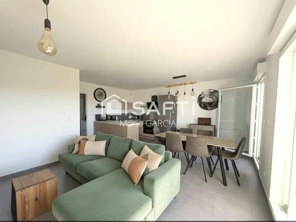 P3 traversant - Dernier étage - Terrasse plein sud - Garage 19 m² - Résidence 2021