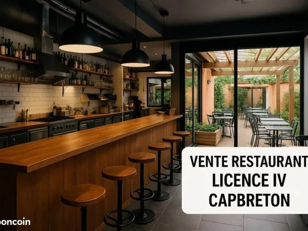 Commerce restaurant 75 m²