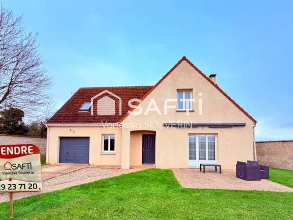 Agréable maison T7 avec garage et jardin clos