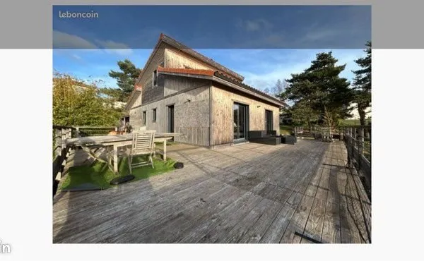 Maison 92m2 ossature bois dans le Cantal