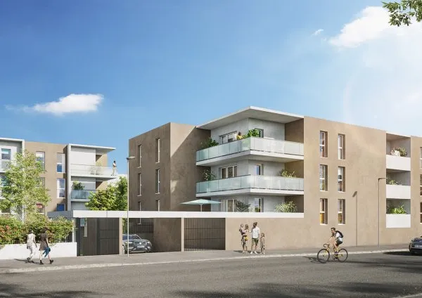 Appartement neuf T2 à Béziers dernier étage