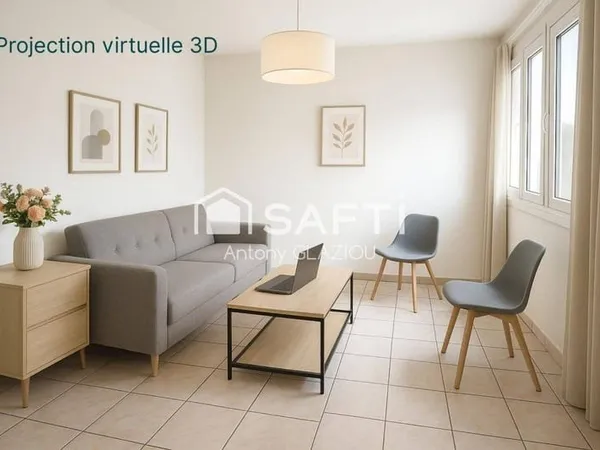 Appartement 1 pièce 31 m²