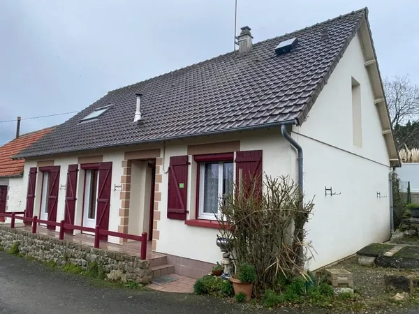 Description de cette maison de 97m², aux Rives d'Andaines