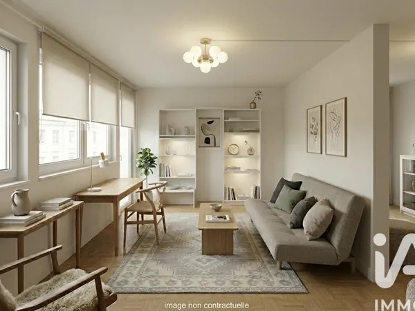 Appartement 3 pièces 55 m²