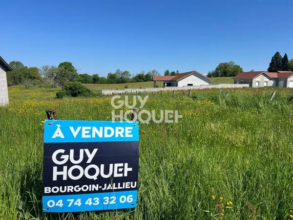 Terrain Montagnieu 3489 m2 dont 2581m² constructible