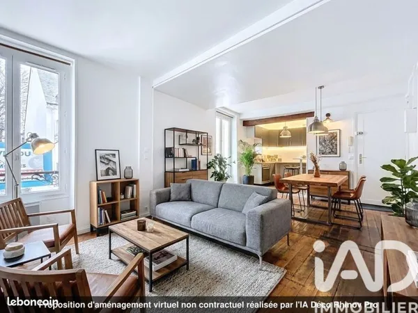 Appartement 2 pièces 37 m²