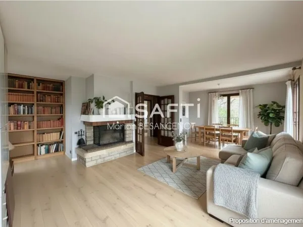 Grande maison familiale T6 sur parcelle 1650m²