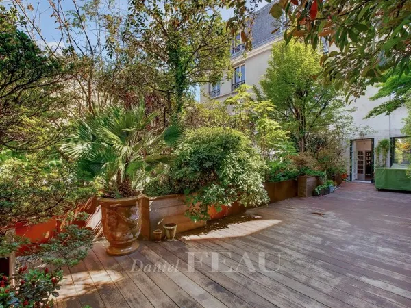 Paris VIIIe - Rue de Monceau - Parc Monceau - Terrasse