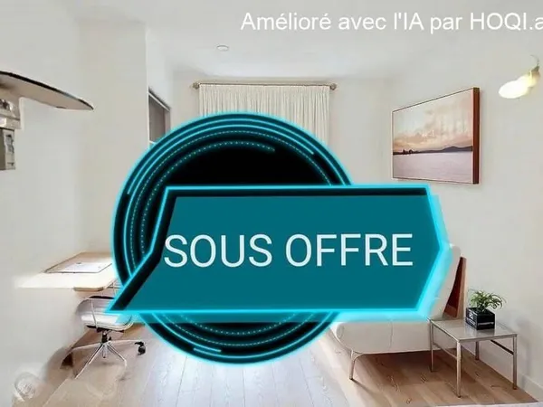 Studio 1 pièce 18 m²