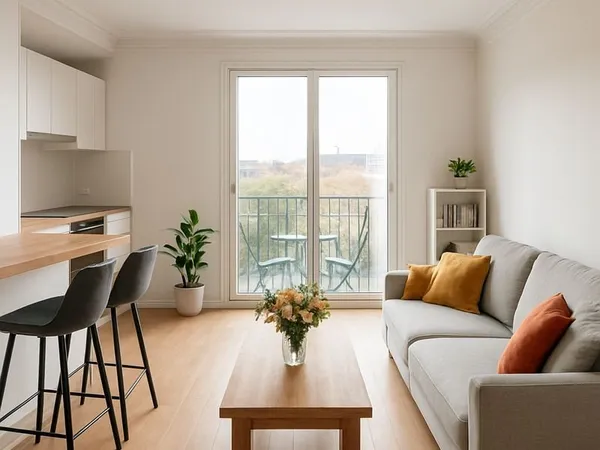 Appartement 2 pièces 42 m²
