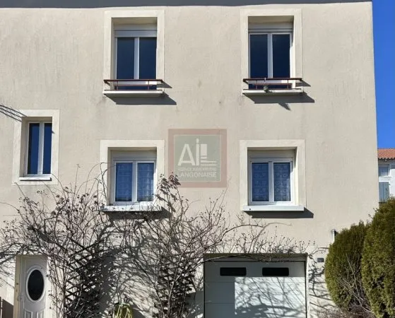 Appartement 82 m2 avec cave garage et jardin
