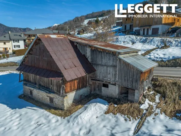 Projet prêt à construire à proximité de Valmorel - Terrain à vendre avec permis purgé pour deux chal
