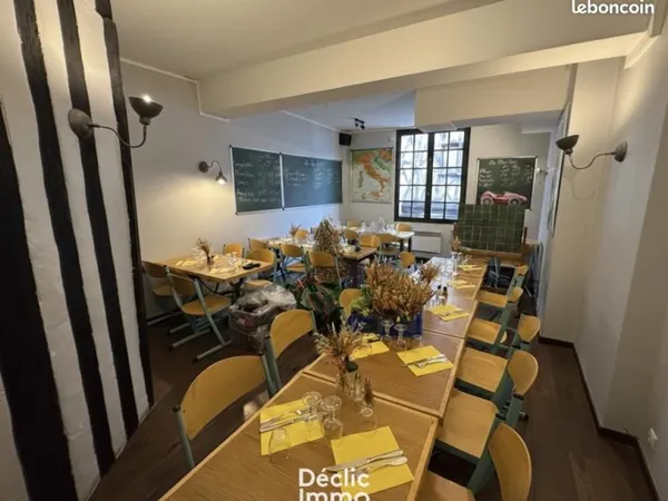 Fonds de commerce restaurant 129 m²