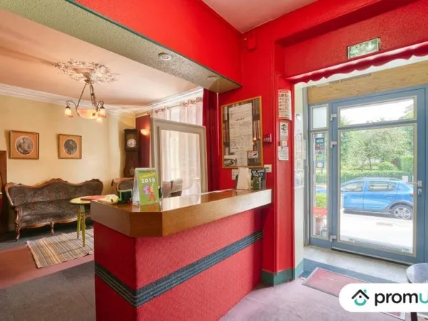 Hôtel 10 chambres avec restaurant et sa licence