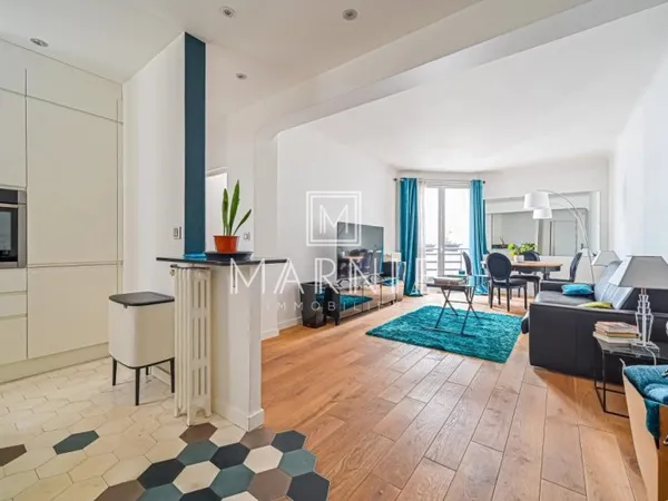 Vends T2 - 54.05m² - Paris 16ème