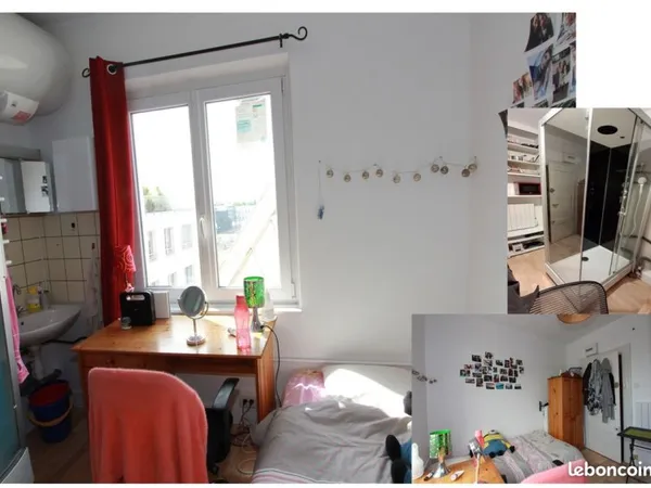 Chambre indépendante, calme, lumineuse, TRAM, gare