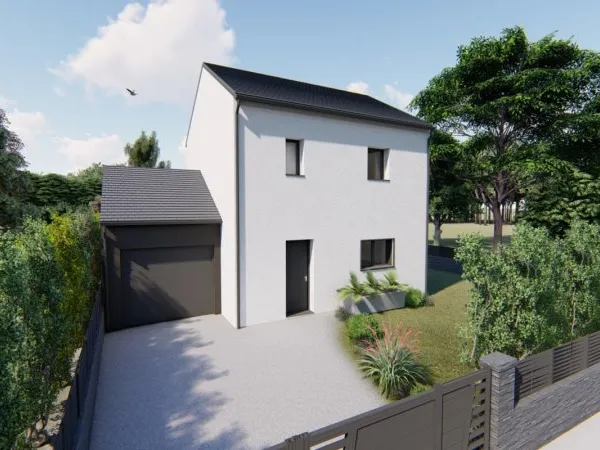 Terrain + maison 81 m²
