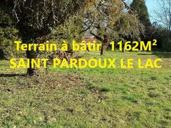 HAUTE VIENNE. St. Pardoux le Lac - Terrain à Bâtir