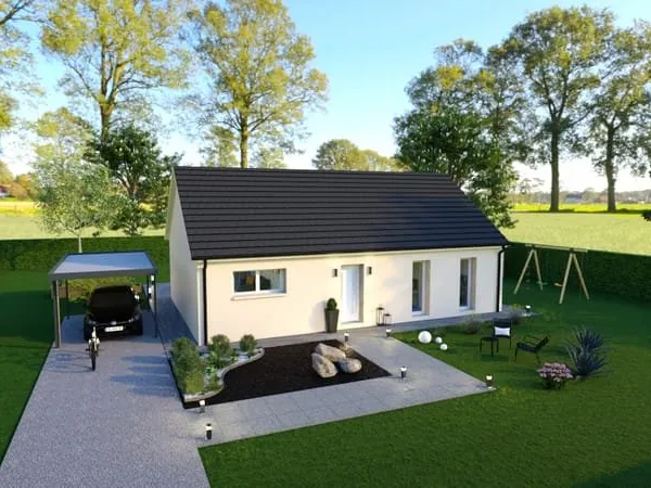 Maison de plain pied à Munwiller